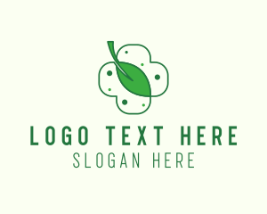 Insect - Medical Leaf Pharmacy logo design