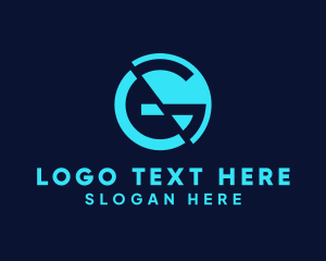 Technology Firm Letter G Brand logo design