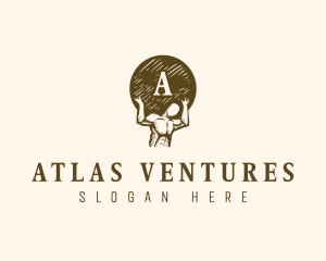 Atlas - Titan Atlas Globe logo design