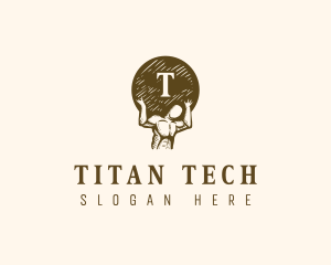 Titan Atlas Globe logo design