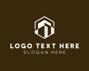 Hexagon - Real Estate Property Realty logo design