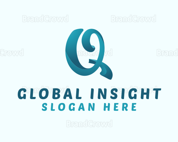 Generic Gradient Letter Q Logo