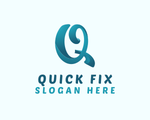 Generic Gradient Letter Q logo design