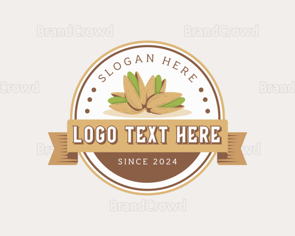 Organic Pistachio Nut Logo