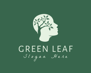 Human Tree Head logo design