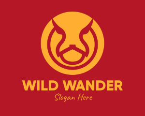 Wild Animal Head logo design