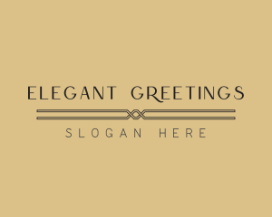 Modern Elegant Business logo design