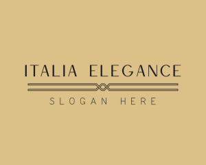 Modern Elegant Business logo design