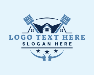 Roofing - Carpentry Painting Remodeling logo design