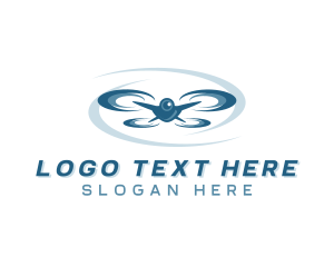 Photo - Camera Drone Propeller logo design