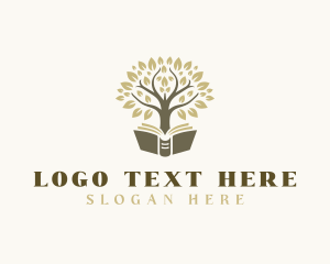 Learning Book Tree Logo