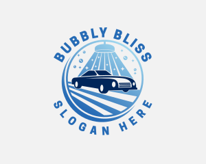 Car Wash Sparkle Cleaning logo design