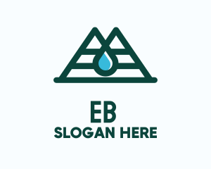 Explorer - Natural Mountain Water logo design