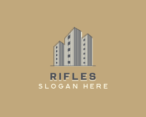 Building - Skyscraper Building Realty logo design