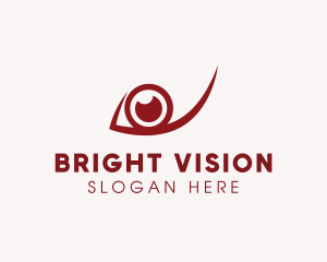 Eye Pupil Optical logo design