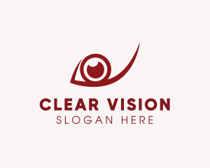 Optical - Eye Pupil Optical logo design