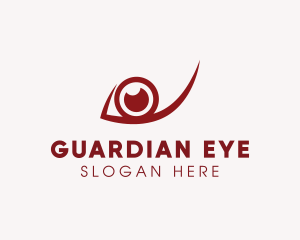 Eye Pupil Optical logo design