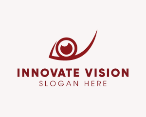 Eye Pupil Optical logo design