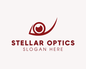 Eye Pupil Optical logo design