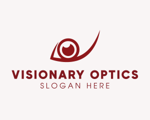 Eye Pupil Optical logo design