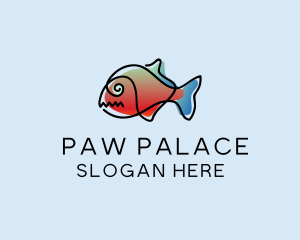 Pet - Animal Pet Fish logo design