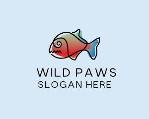 Animal - Animal Pet Fish logo design