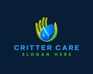 Hand Home Care logo design