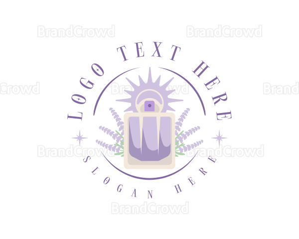 Fragrant Perfume Lavender Logo