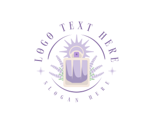 Fragrant Perfume Lavender Logo