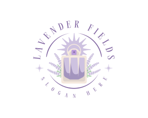 Lavender - Fragrant Perfume Lavender logo design