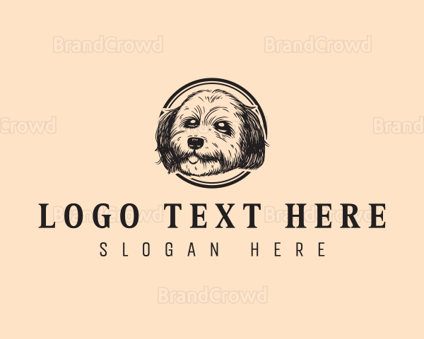 Puppy Dog Pet Logo