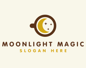 Midnight - Starry Moon Cafe logo design