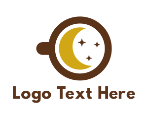 Starry Midnight Coffee Logo