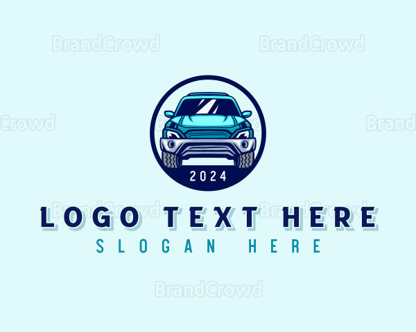 Automotive SUV Garage Logo