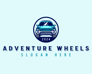 Automotive SUV Garage logo design