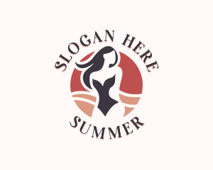 Bikini Swimsuit Lingerie logo design