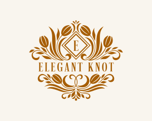 Tulip Wedding Florist logo design