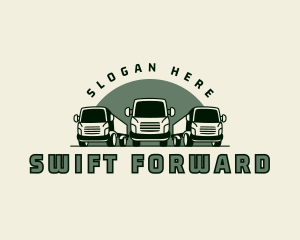 Forwarder - Truck Fleet Automotive logo design