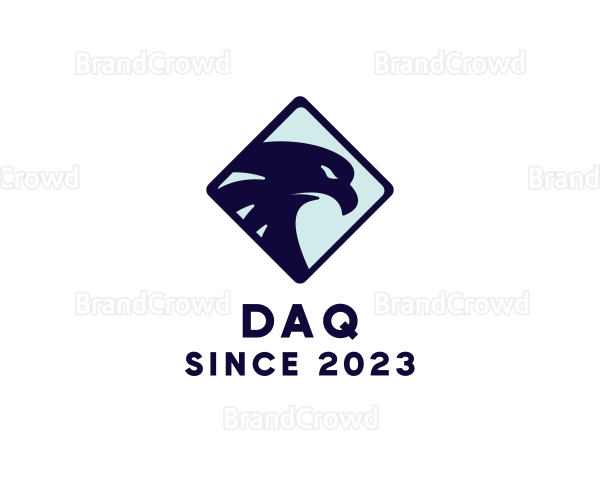 Diamond Eagle Bird Logo