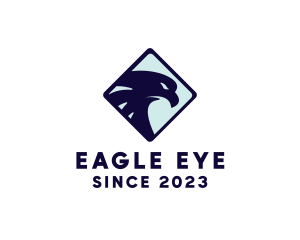 Diamond Eagle Bird logo design