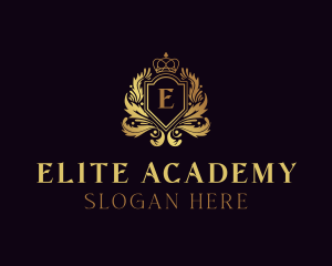 Academy - Royal Shield Academy logo design