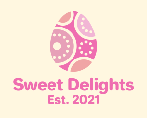 Cute Easter Egg  logo design