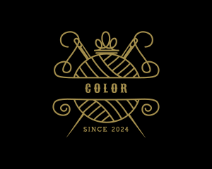 Stitching - Yarn Tailoring Garment logo design