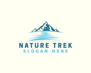 Hike - Mountain Outdoor Peak logo design