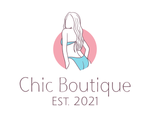 Chic - Beautiful Chic Boutique logo design