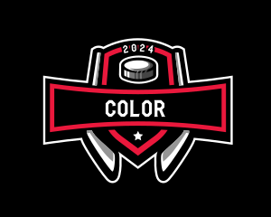 Hockey Sports League Logo