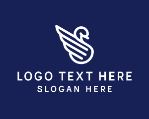 Letter Gb - Business Swan Company logo design