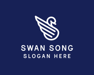 Swan - Business Swan Company logo design