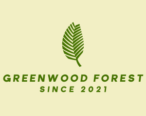 Eco Leaf Forest  logo design