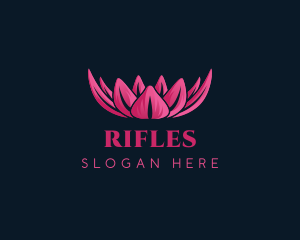 Lotus Flower Wellness Logo